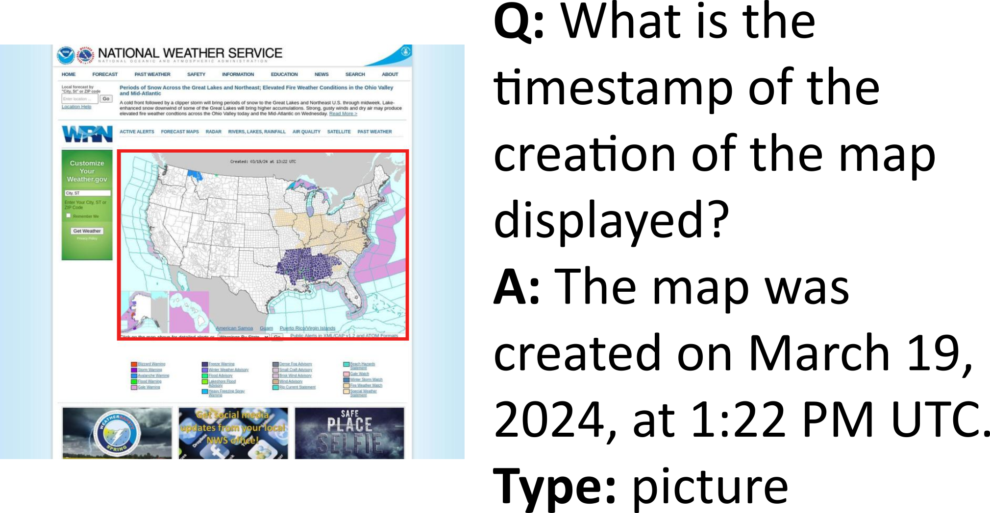 VisualWebBench qualitative example 3.